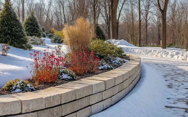How Winter Weather Impacts Hardscapes and What to Do About It