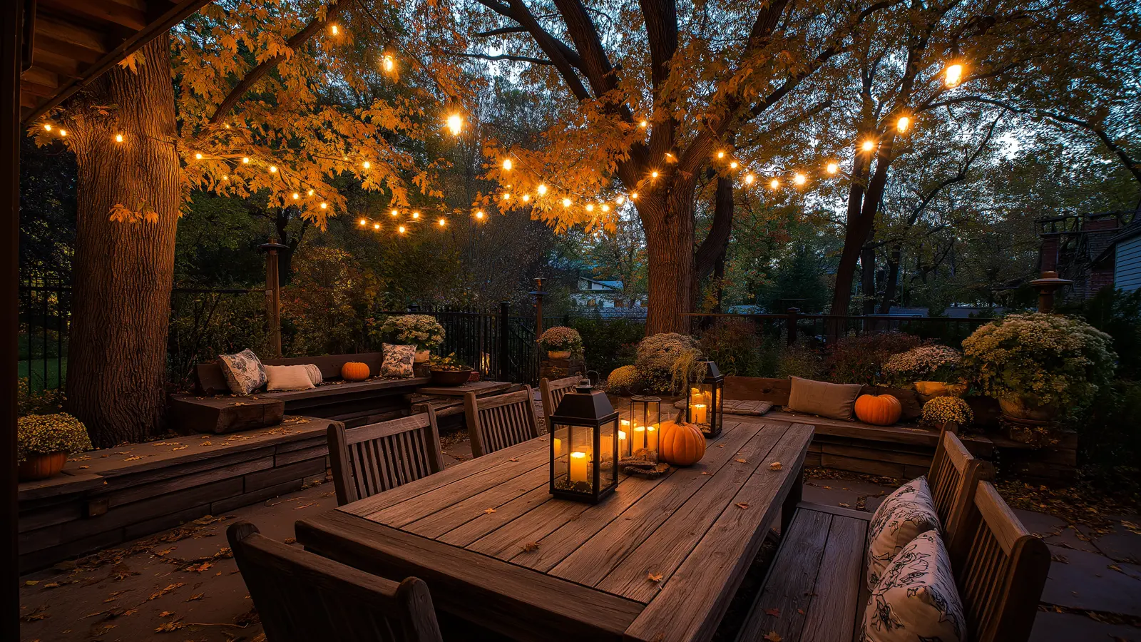How to Prepare Outdoor Living Spaces for the Fall