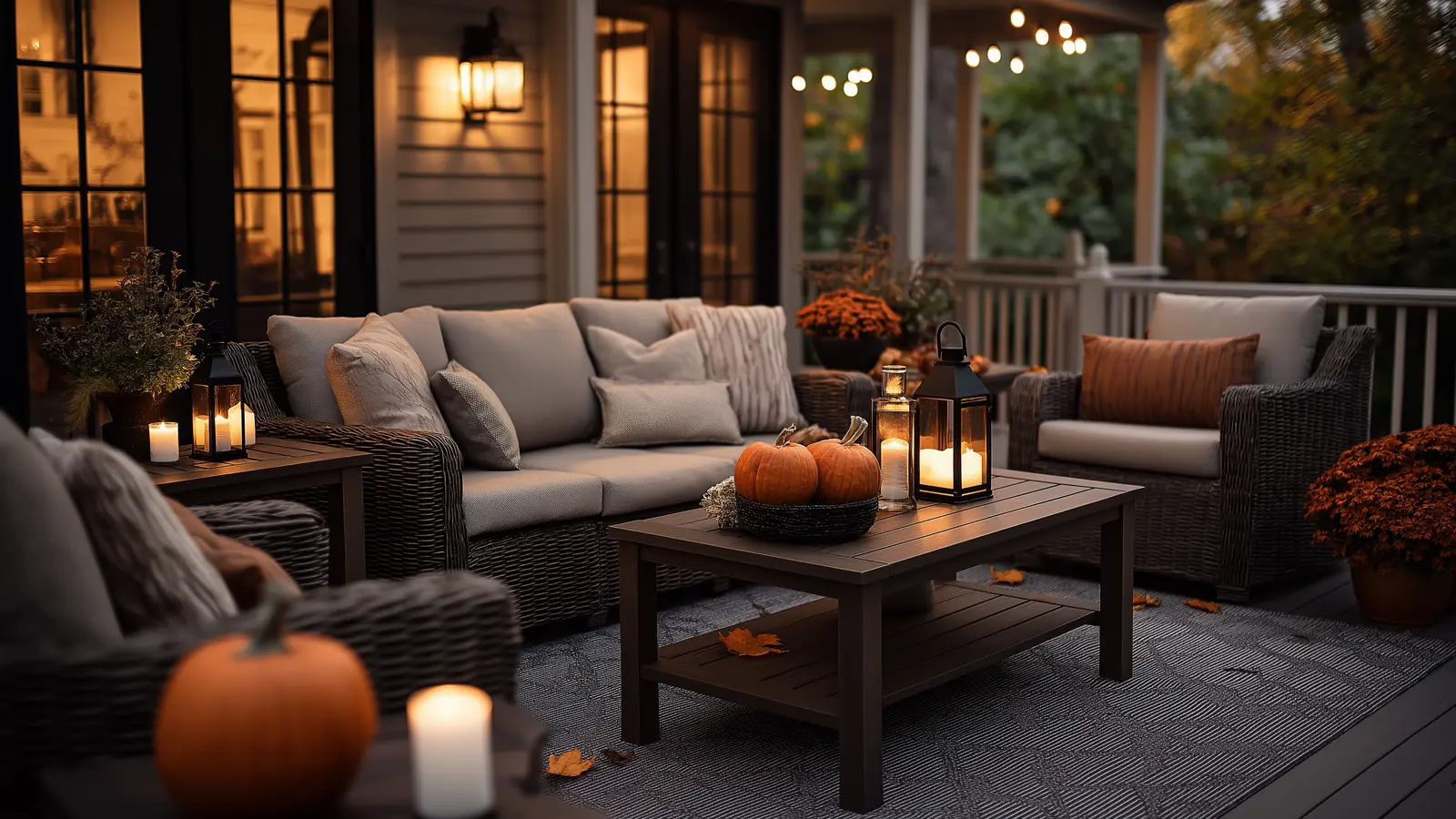 How to Prepare Outdoor Living Spaces for the Fall