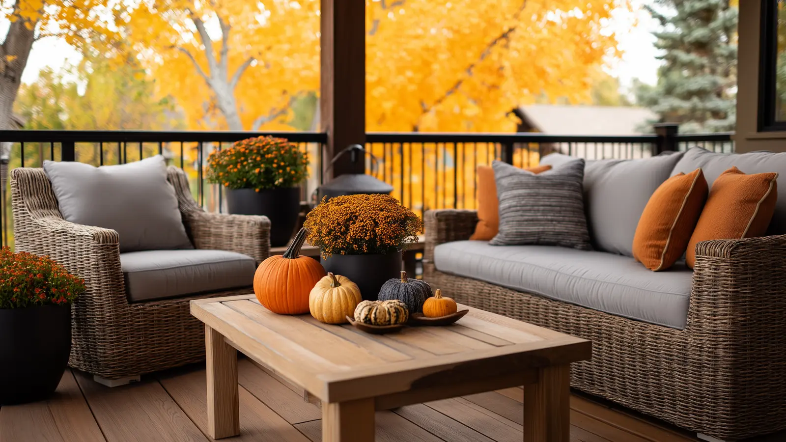 How to Prepare Outdoor Living Spaces for the Fall
