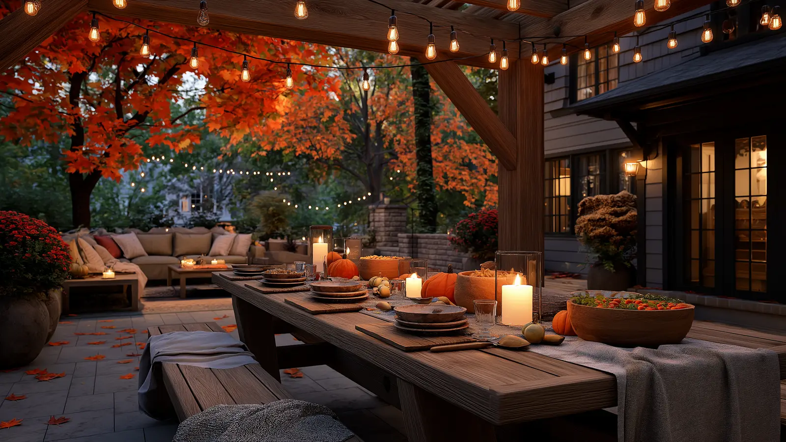 How to Prepare Outdoor Living Spaces for the Fall