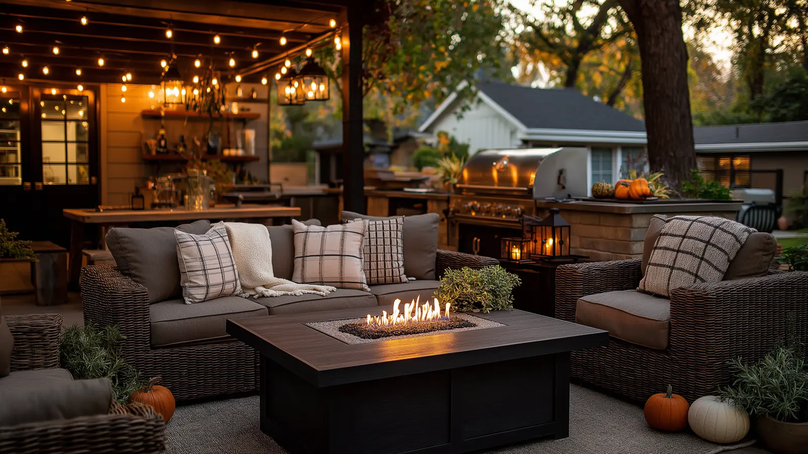 How to Prepare Outdoor Living Spaces for the Fall