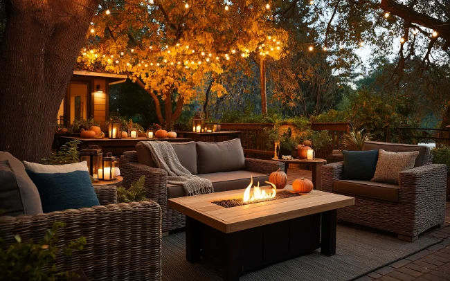 How to Prepare Outdoor Living Spaces for the Fall