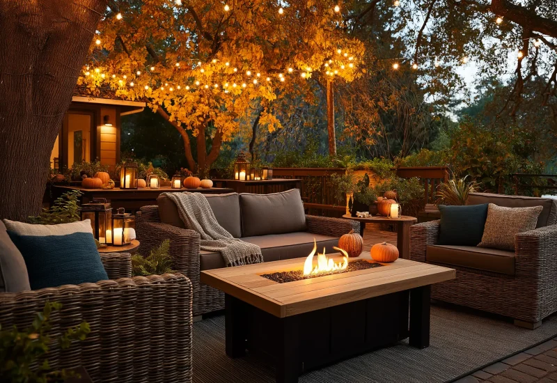 How to Prepare Outdoor Living Spaces for the Fall