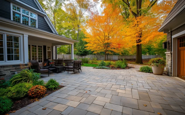 Fall Hardscape Maintenance: Prevent Damage from Leaves and Moisture
