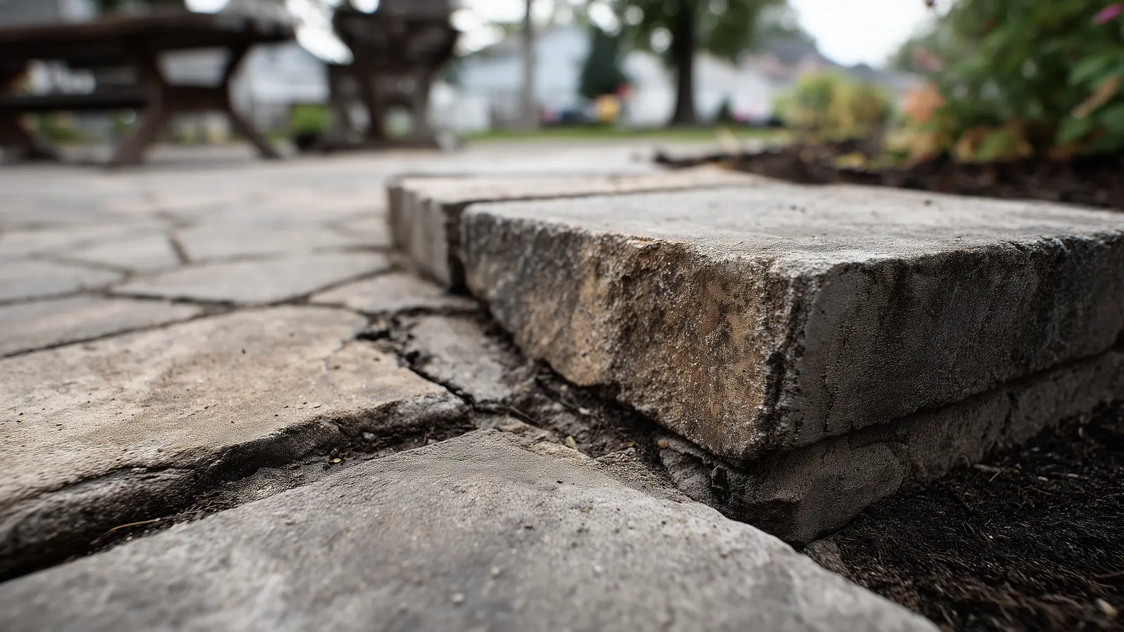 How Freeze-Thaw Damage Shows Up in Paver Patios in Northeast Ohio How Freeze-Thaw Damage Shows Up in Paver Patios in Northeast Ohio