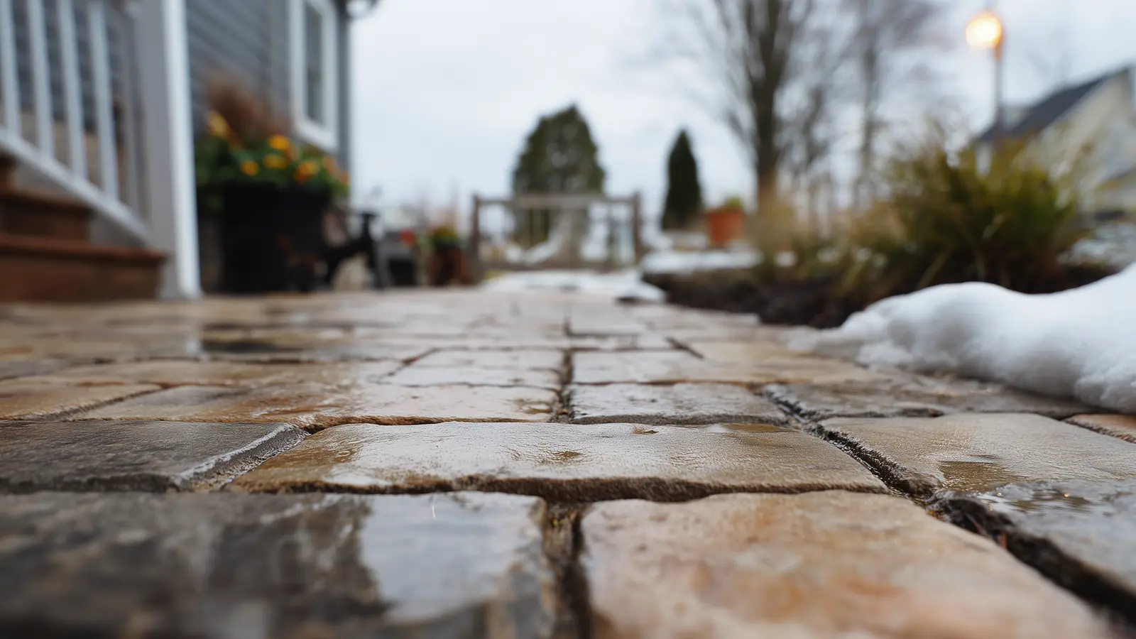 How Freeze-Thaw Damage Shows Up in Paver Patios in Northeast Ohio How Freeze-Thaw Damage Shows Up in Paver Patios in Northeast Ohio
