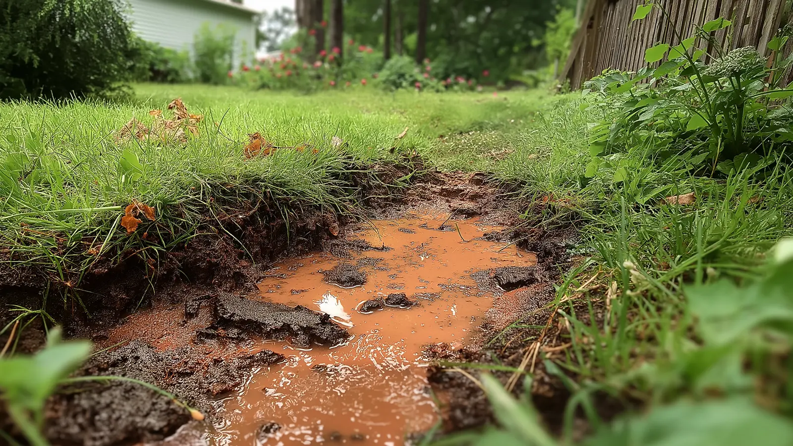 Why Some Lawns Stay Wet All Year, Even When Drainage Looks Fine