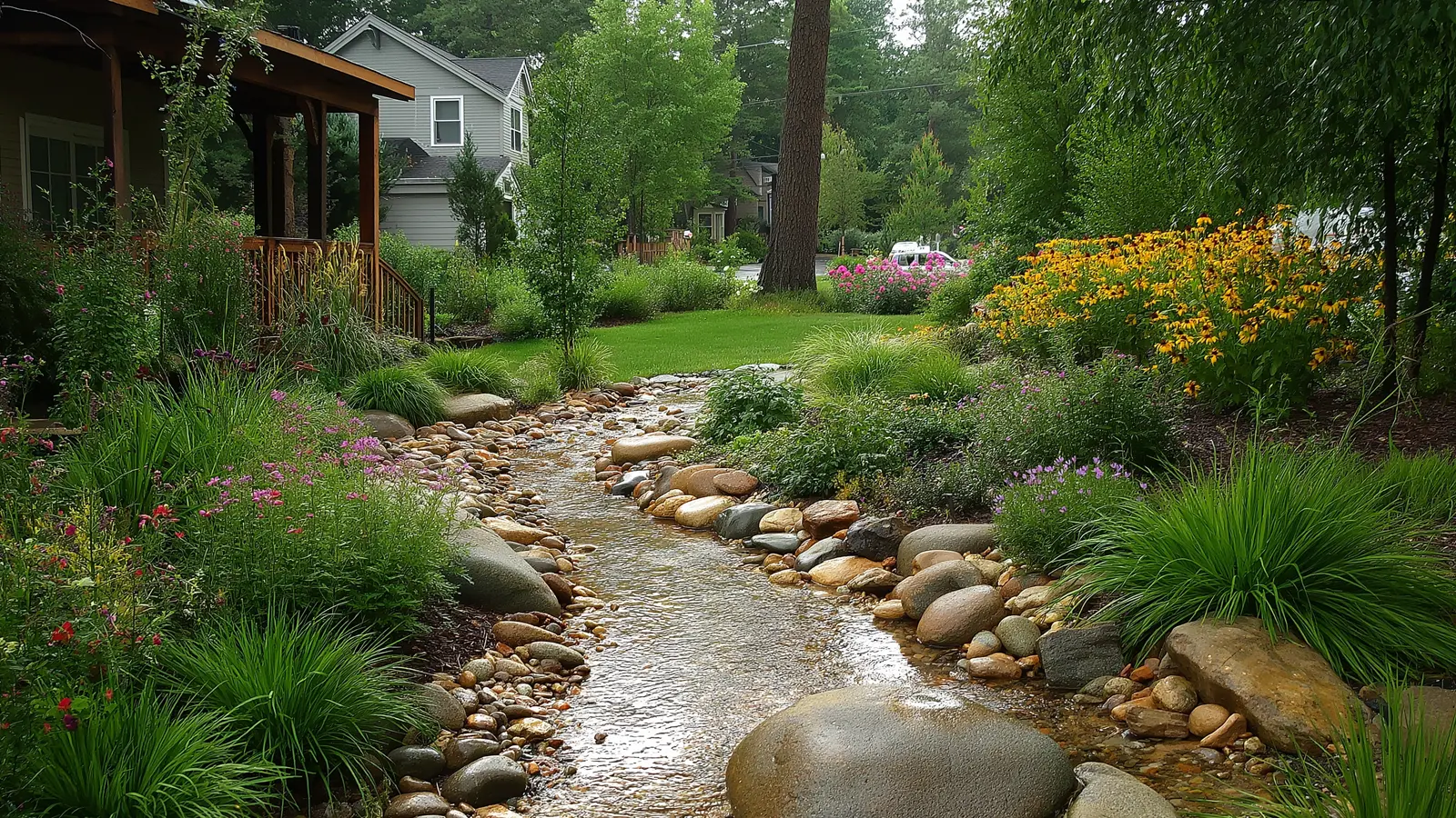 Why Some Lawns Stay Wet All Year, Even When Drainage Looks Fine