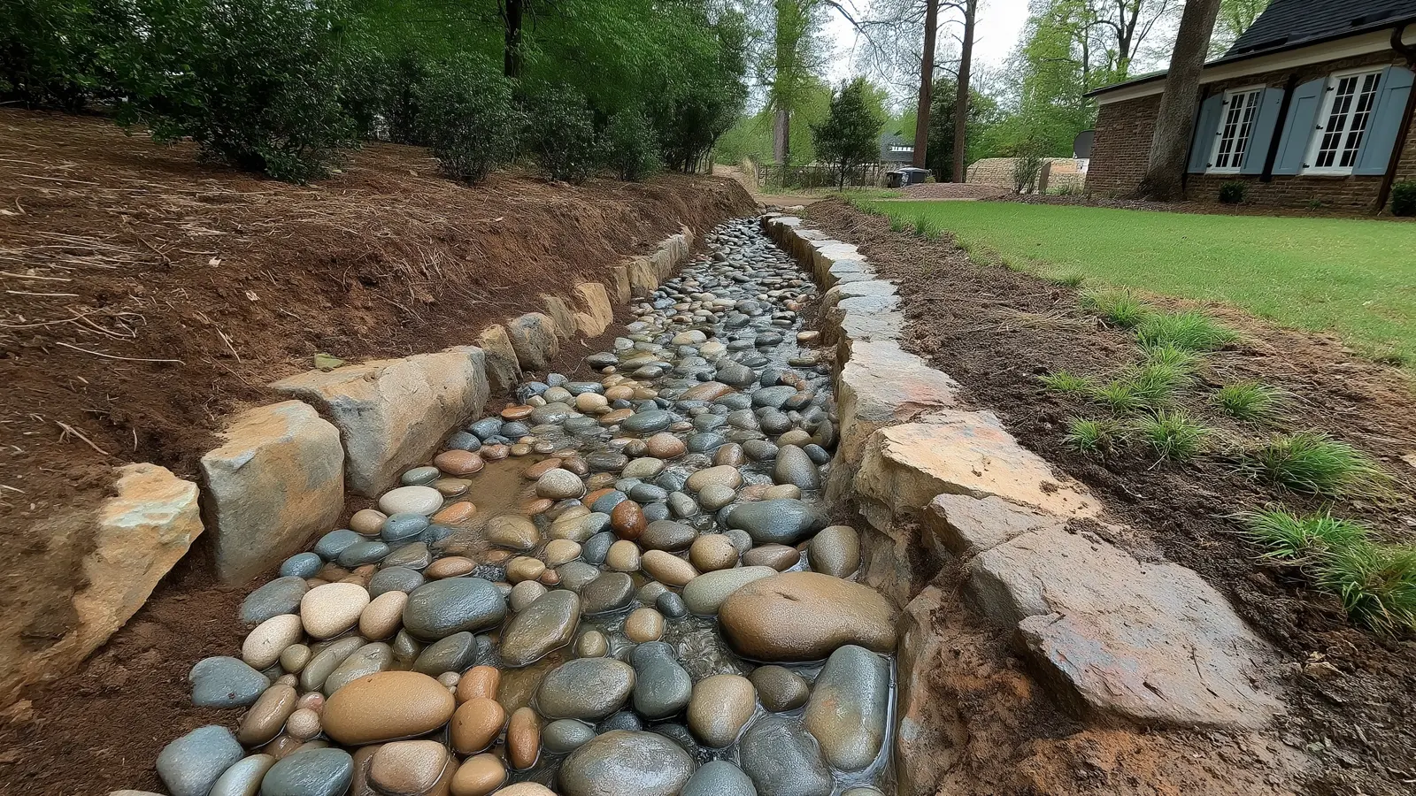 Why Some Lawns Stay Wet All Year, Even When Drainage Looks Fine