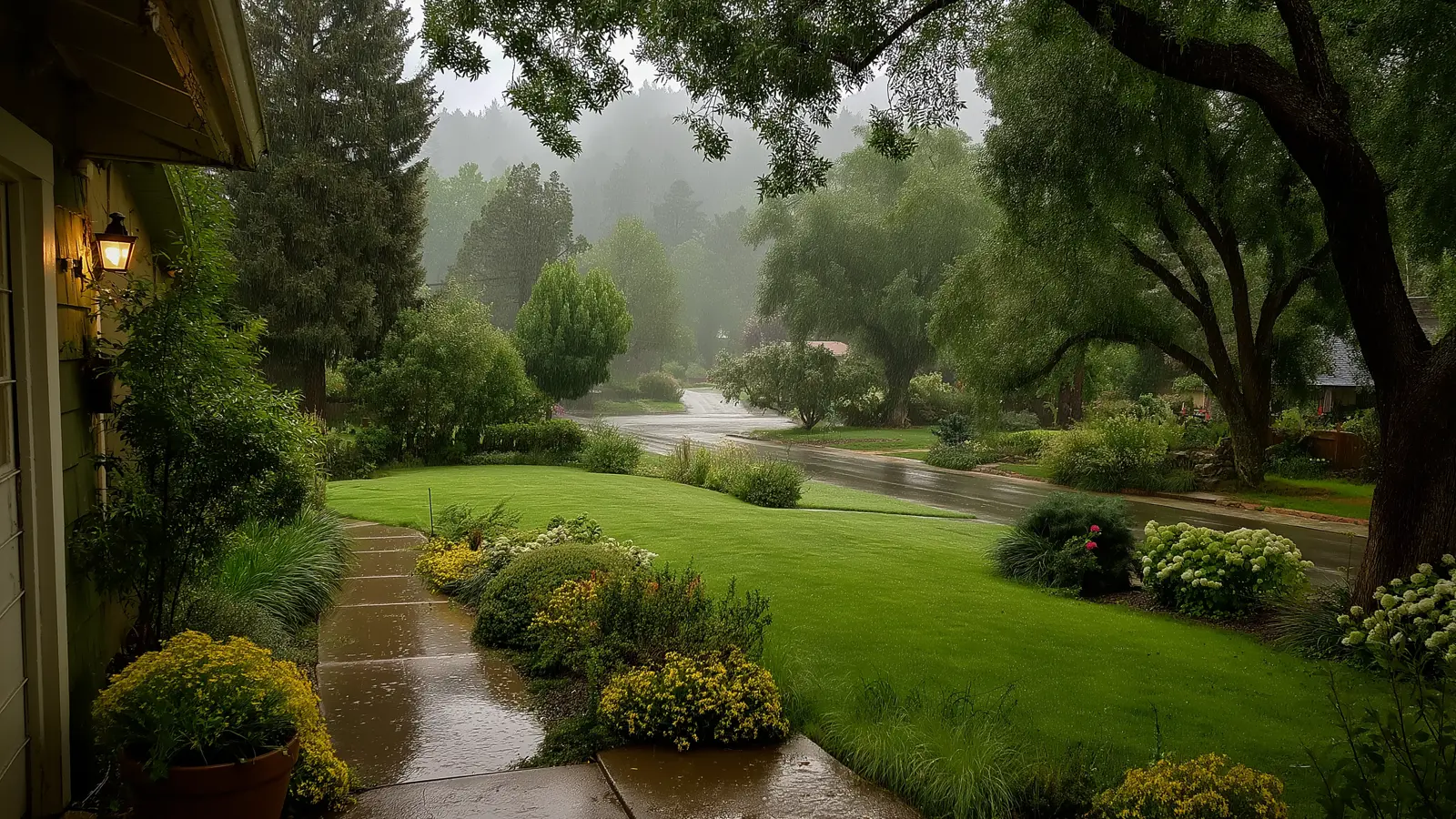 Why Some Lawns Stay Wet All Year, Even When Drainage Looks Fine