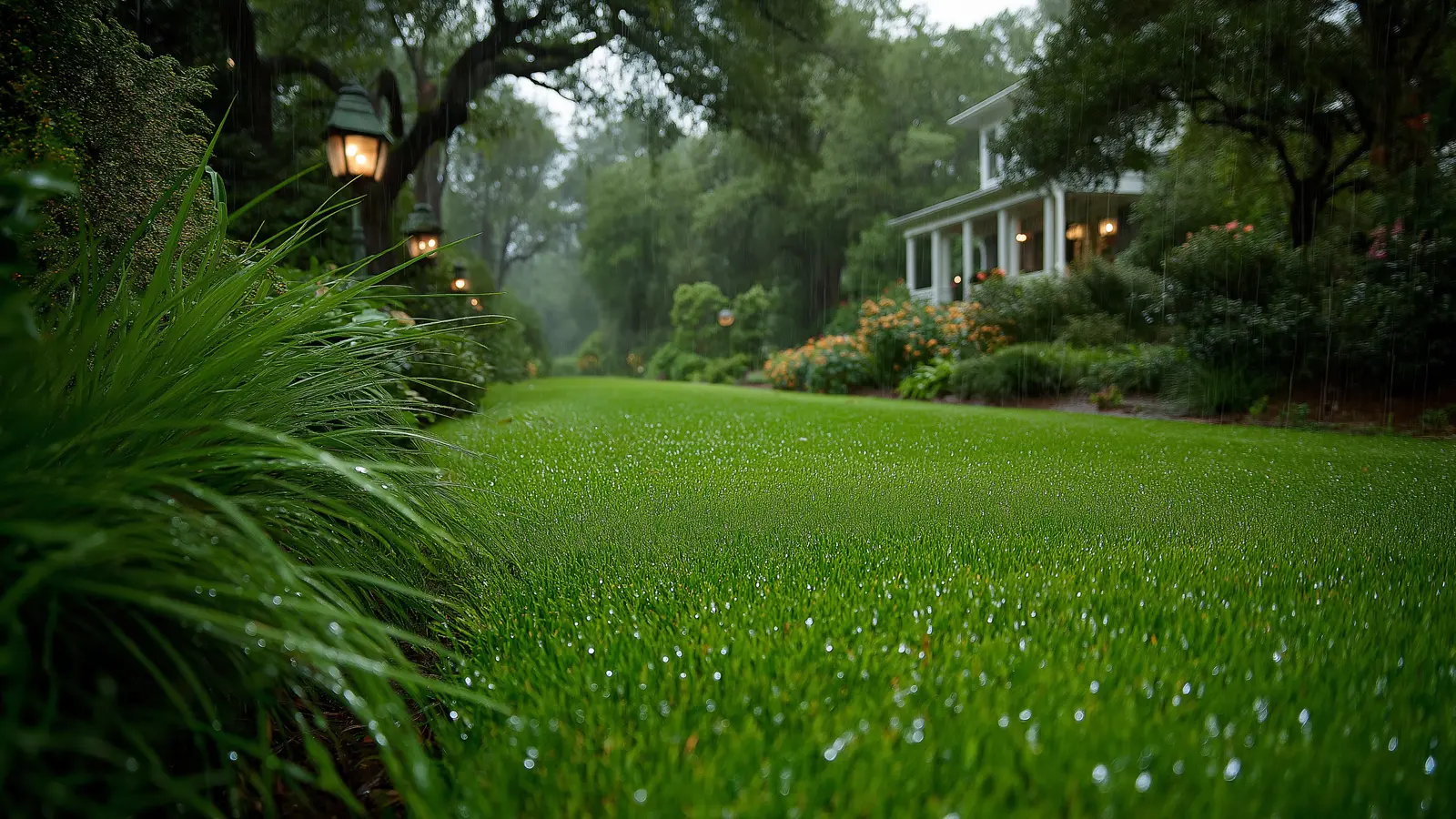 Why Some Lawns Stay Wet All Year, Even When Drainage Looks Fine