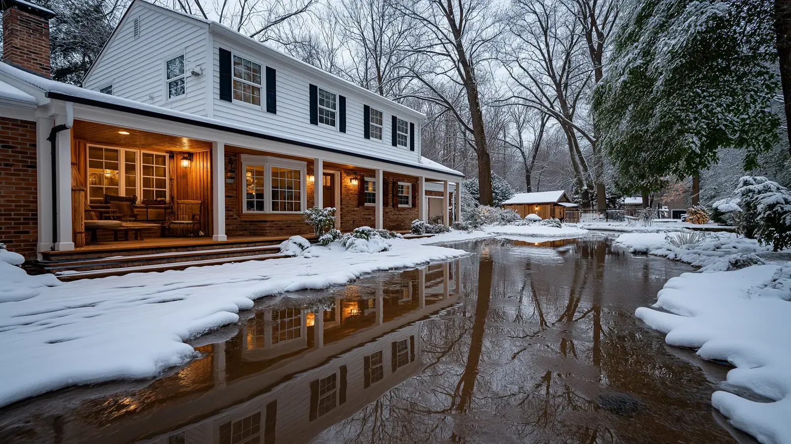 Why You Should Never Ignore Winter Drainage Problems Why You Should Never Ignore Winter Drainage Problems