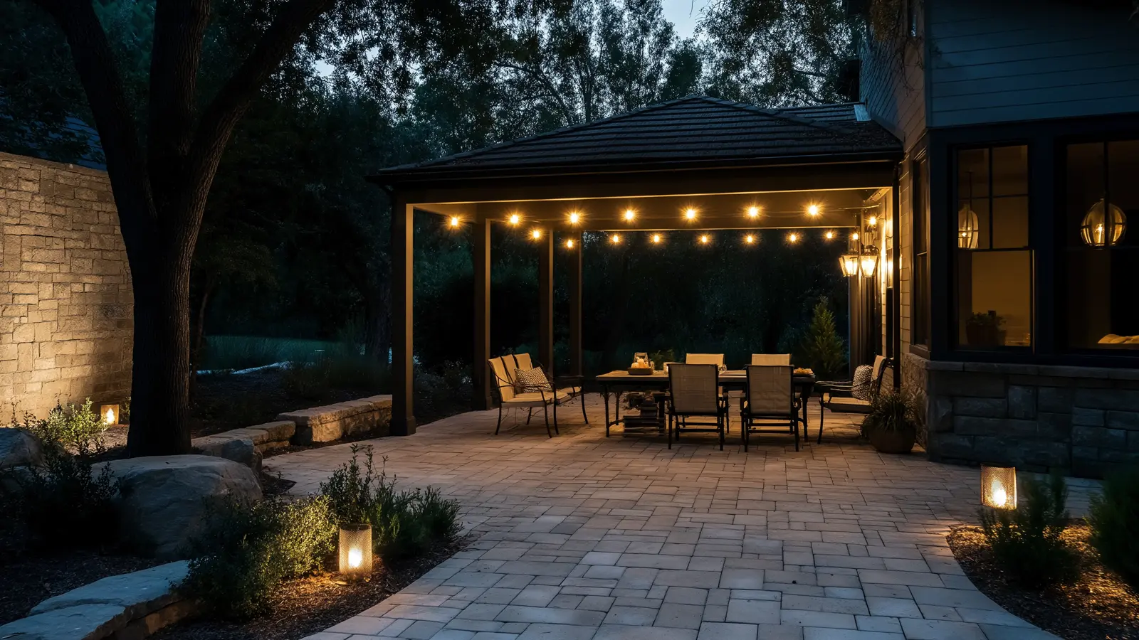 Right Outdoor Lighting for Spring Entertaining