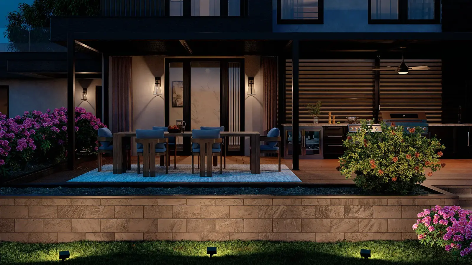 Right Outdoor Lighting for Spring Entertaining