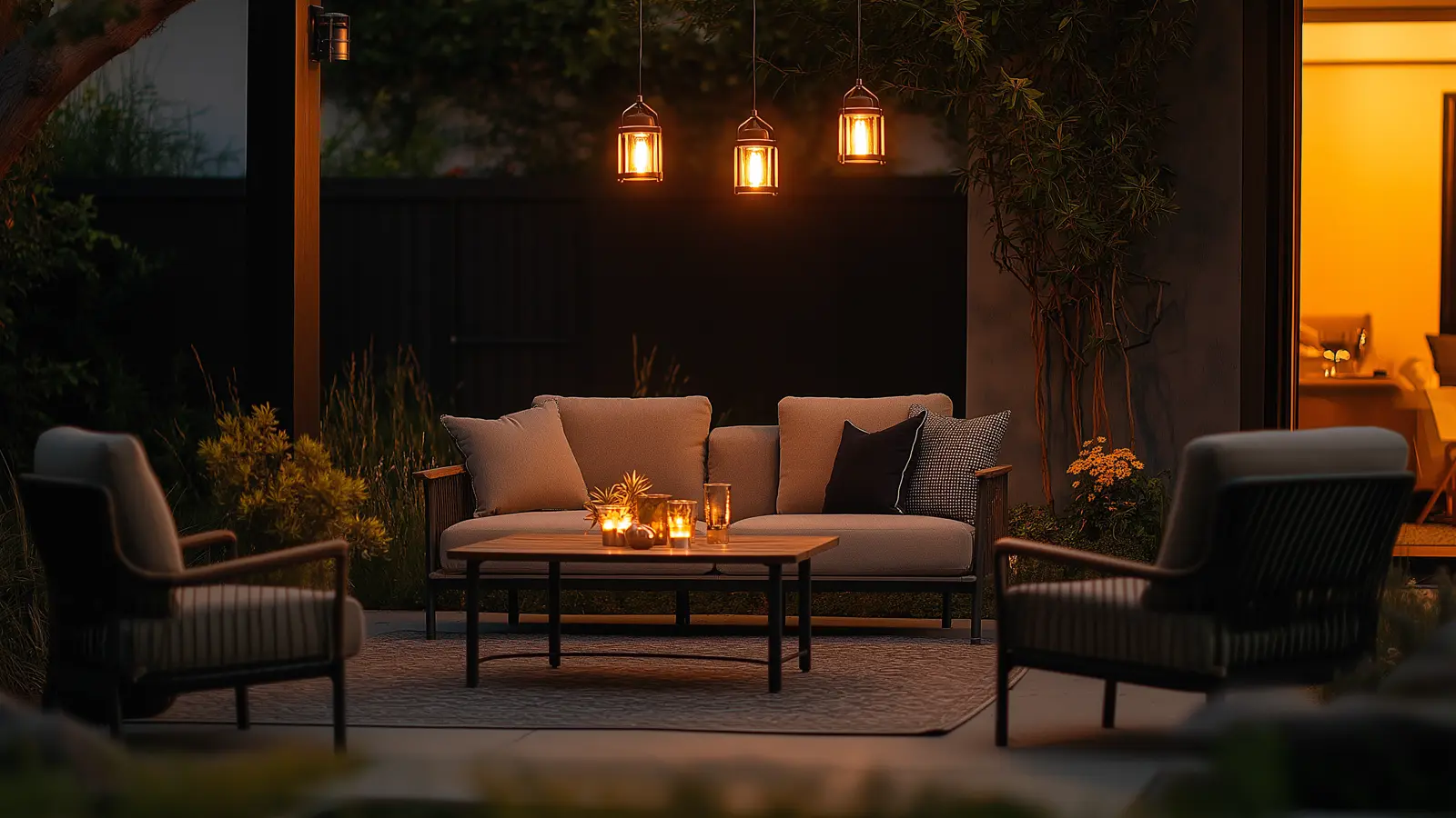 Right Outdoor Lighting for Spring Entertaining