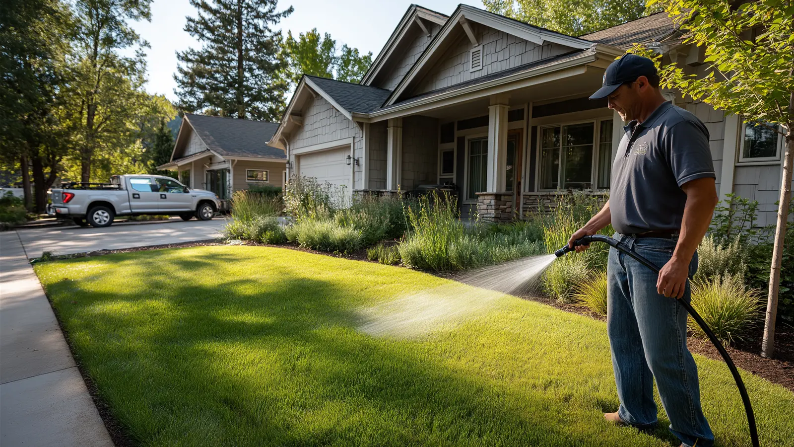 Summer Lawn Stress: How to Spot, Repair and Prevent Heat Damage Summer Lawn Stress: How to Spot, Repair and Prevent Heat Damage
