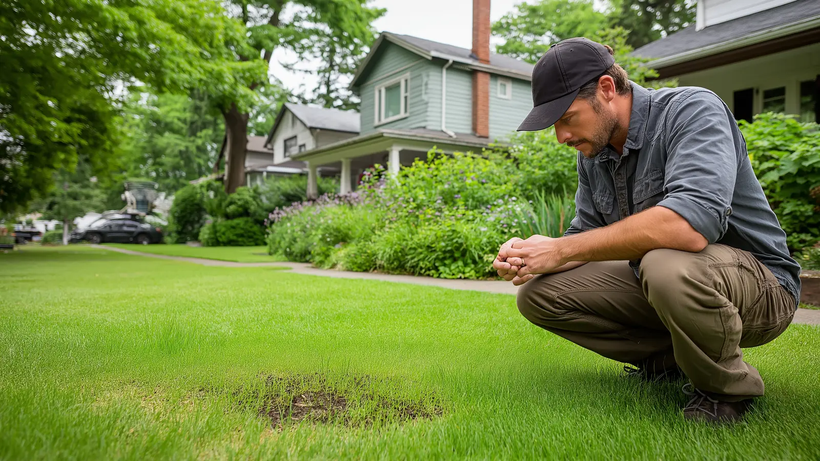 Summer Lawn Stress: How to Spot, Repair and Prevent Heat Damage Summer Lawn Stress: How to Spot, Repair and Prevent Heat Damage
