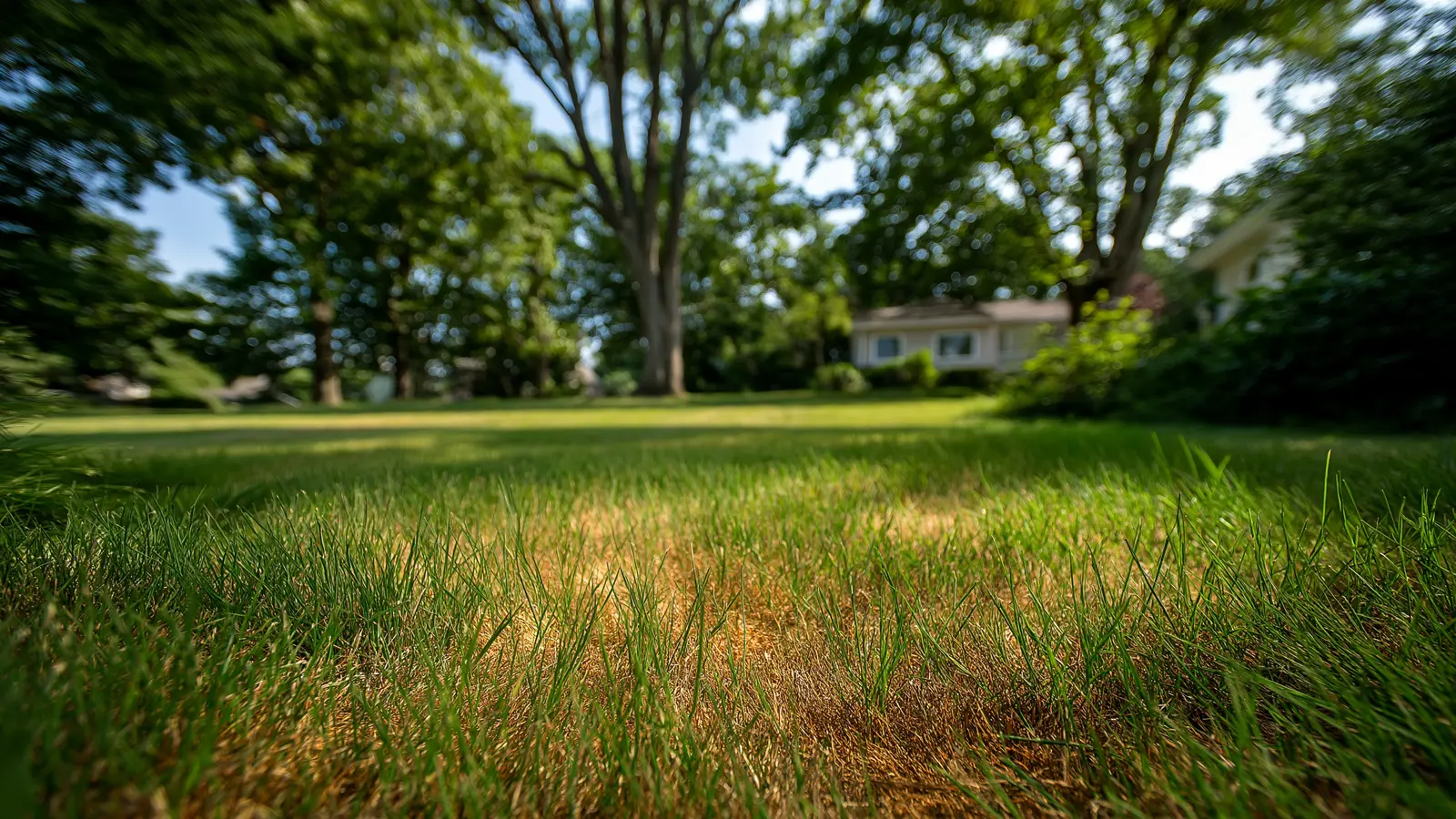 Summer Lawn Stress: How to Spot, Repair and Prevent Heat Damage Summer Lawn Stress: How to Spot, Repair and Prevent Heat Damage