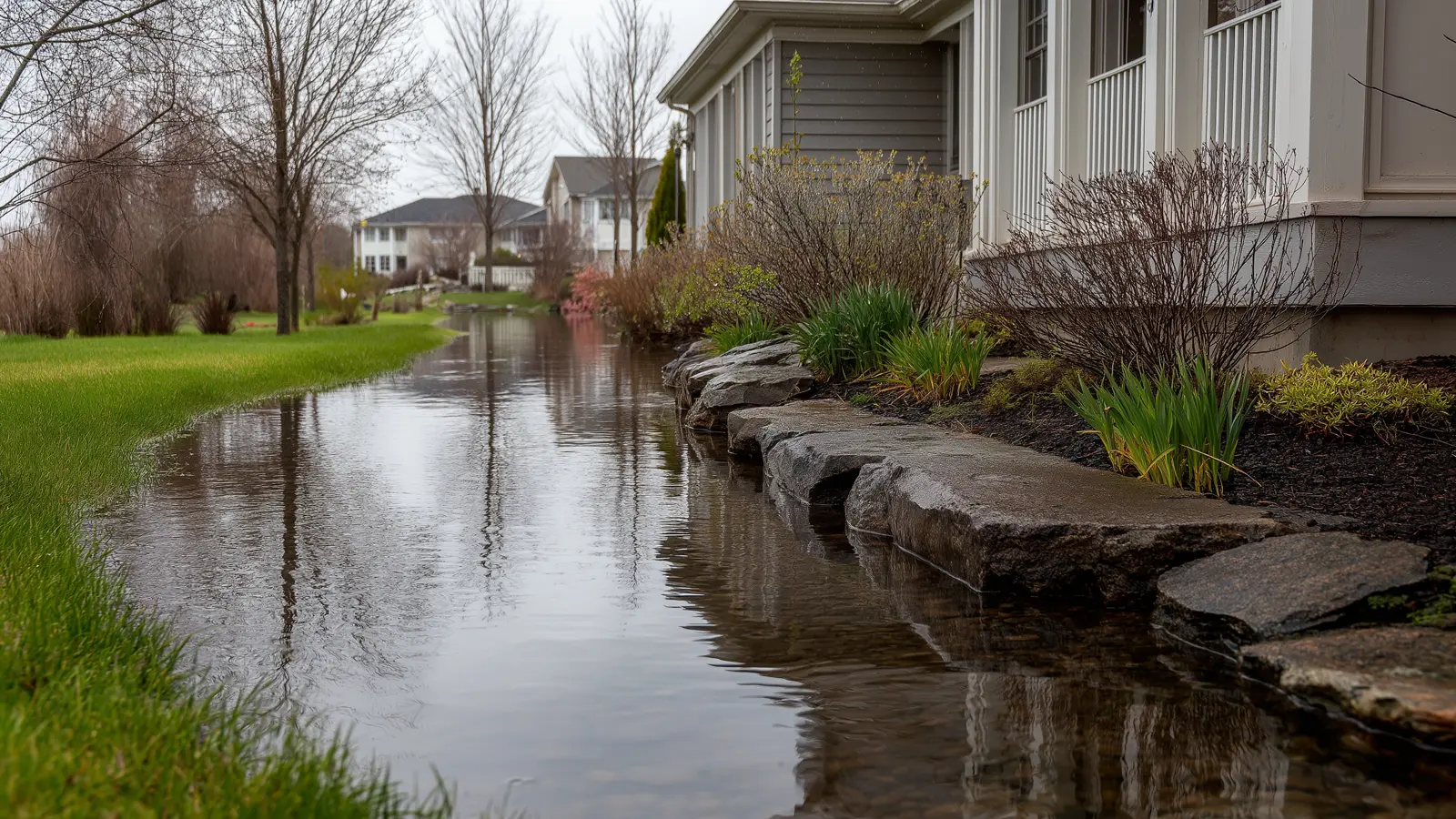 Why Does My Yard Stay Wet After Rain? Why Does My Yard Stay Wet After Rain?