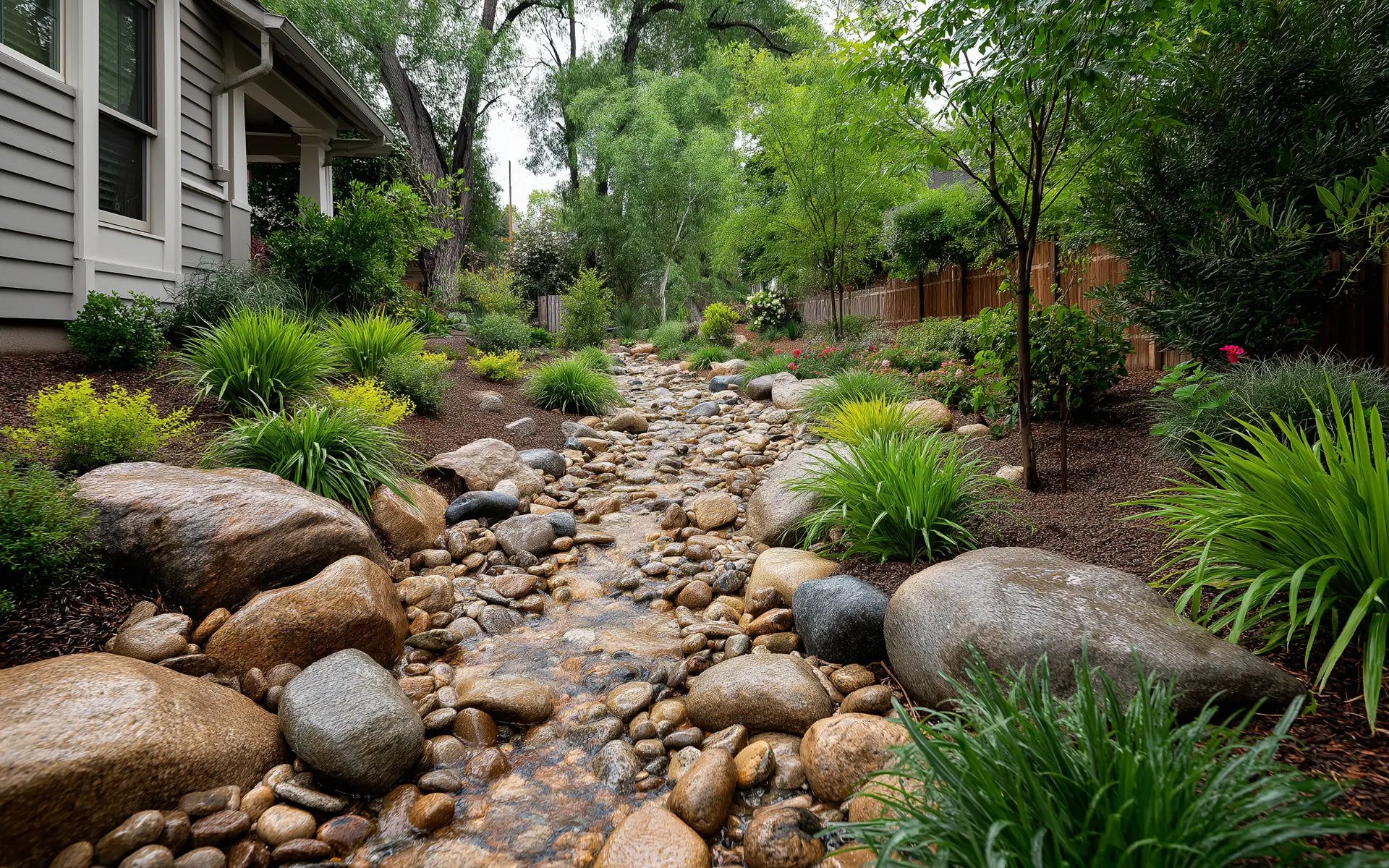 Yard Drainage Solutions for Backyards - Hemlock Landscapes